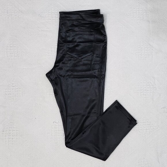 Black Satin Finish Pant - Picture 1 of 15